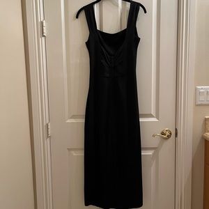 Vintage Yigal Azrouel Black Silk Dress Size 2
